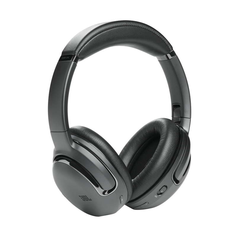 JBL Tour One - Black - Wireless over-ear noise cancelling headphones - Detailshot 4 image number null